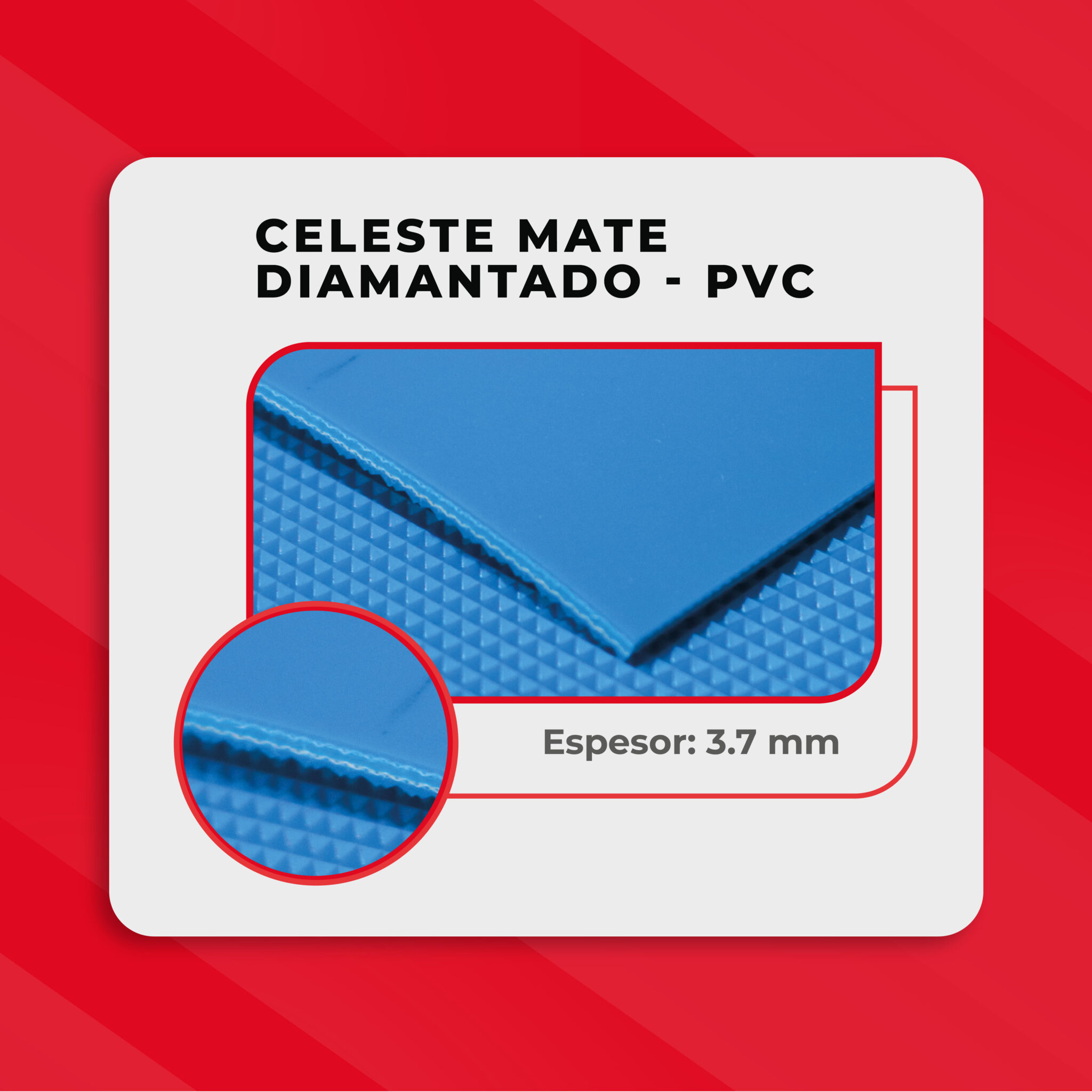 CELESTE MATE DIAMANTADO - PVC